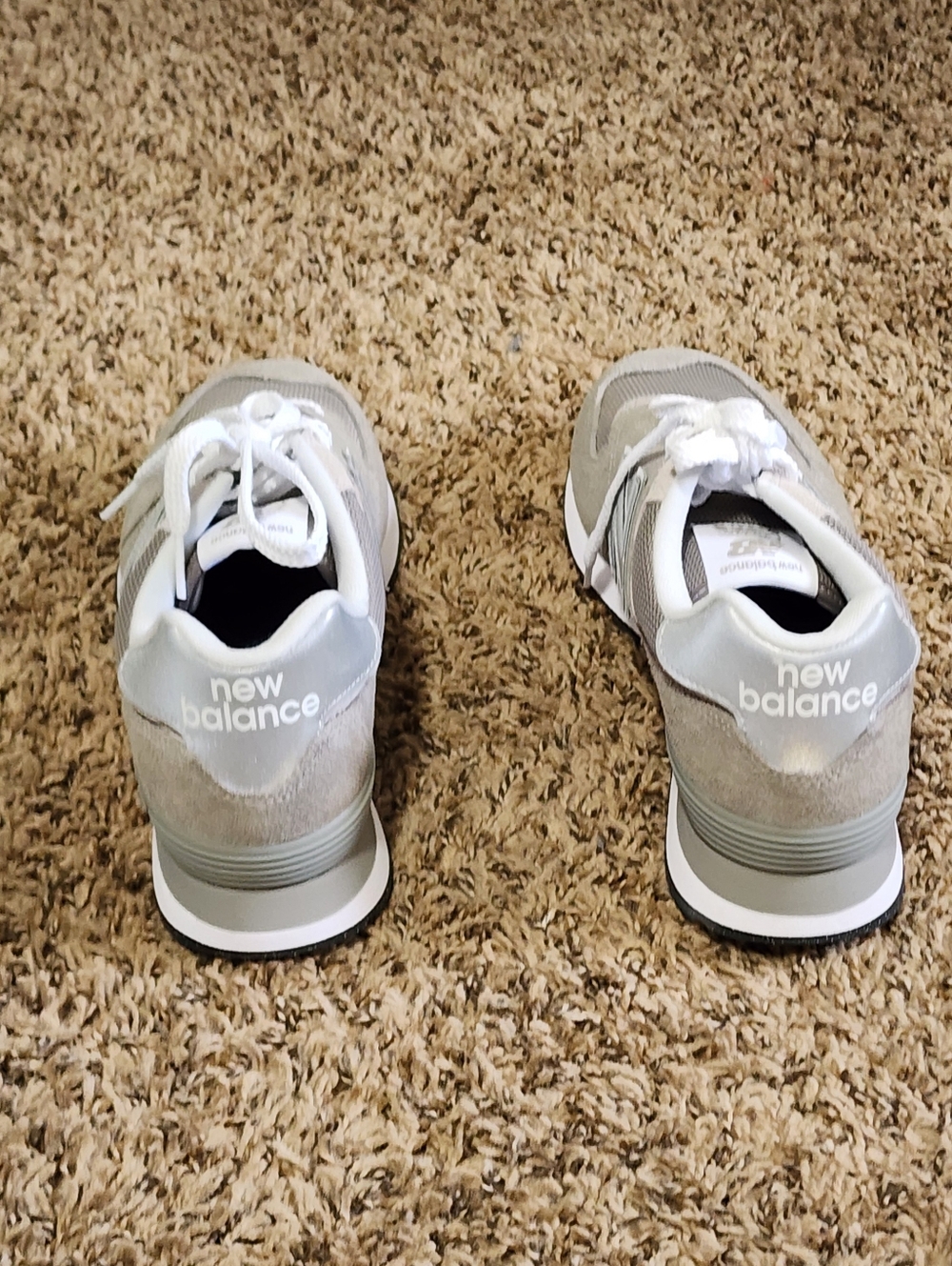 New Balance Women's Sneaker Size 9 Grey Classic 574 New No Box - Picture 6 of 12